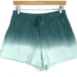 Young Fabulous &‎ Broke Parker Shorts Green Ombre Drawstring Waist Sz M - EUC